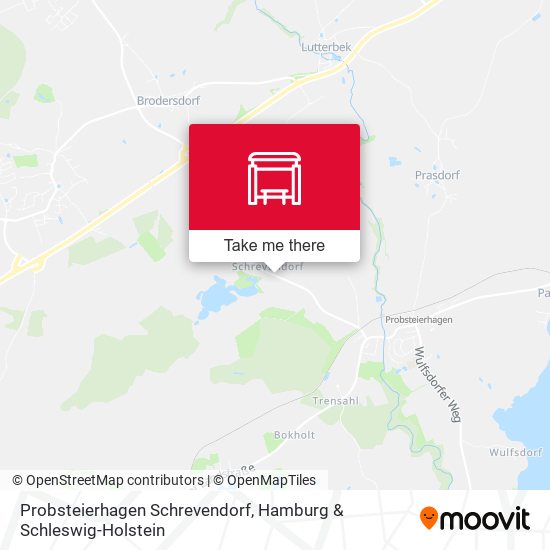 Probsteierhagen Schrevendorf map