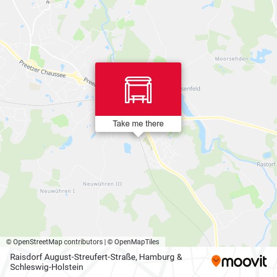 Raisdorf August-Streufert-Straße map