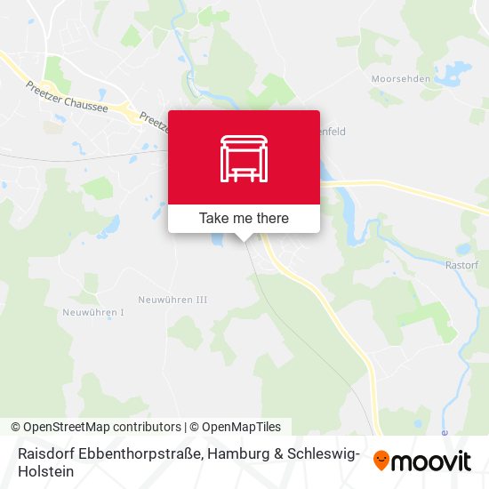 Raisdorf Ebbenthorpstraße map