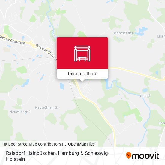 Raisdorf Hainbüschen map
