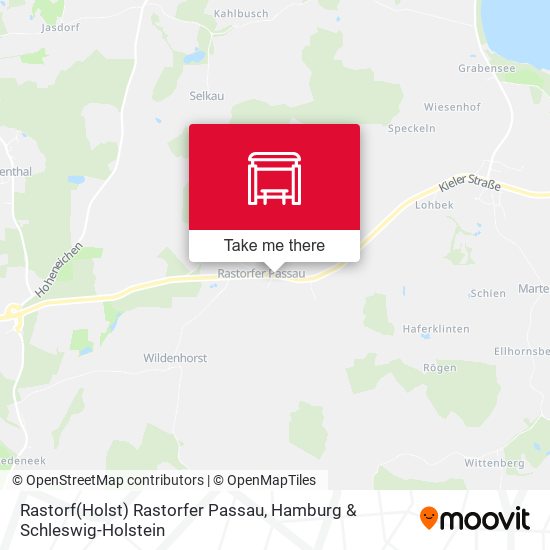 Rastorf(Holst) Rastorfer Passau map
