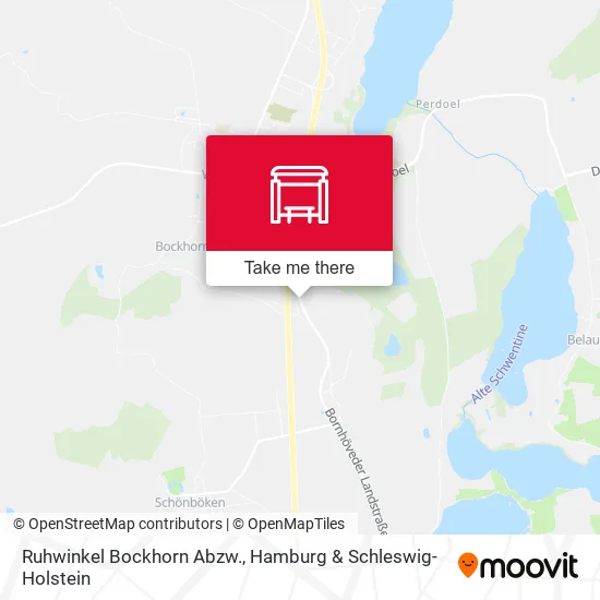 Карта Ruhwinkel Bockhorn Abzw.