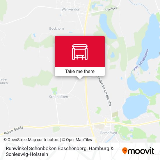 Ruhwinkel Schönböken Baschenberg map