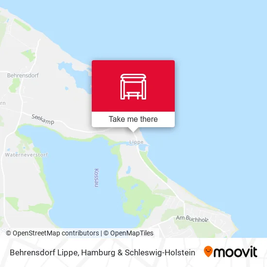 Карта Behrensdorf Lippe