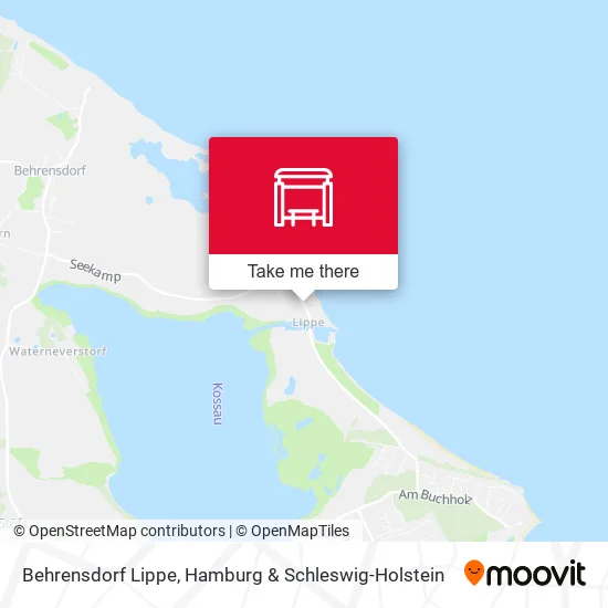 Карта Behrensdorf Lippe