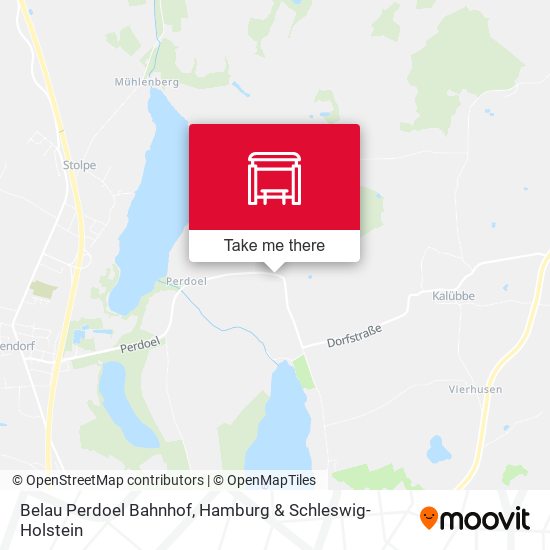 Belau Perdoel Bahnhof map