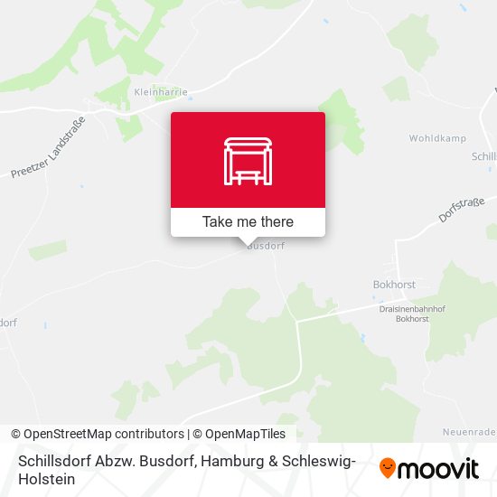 Schillsdorf Abzw. Busdorf map