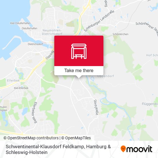 Schwentinental-Klausdorf Feldkamp map