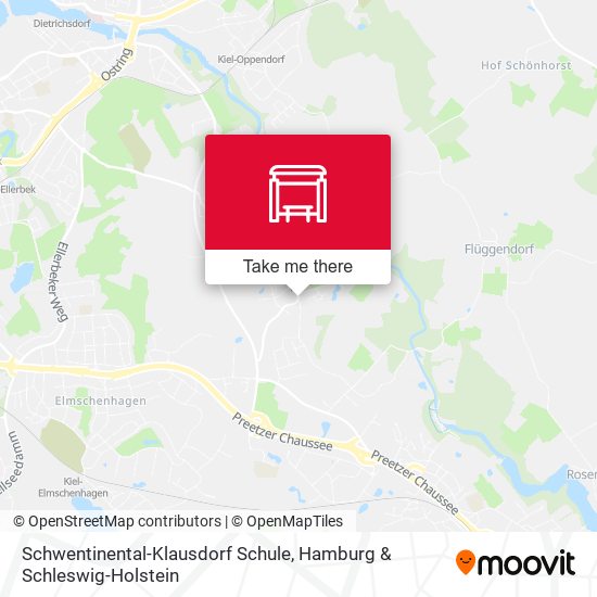 Schwentinental-Klausdorf Schule map