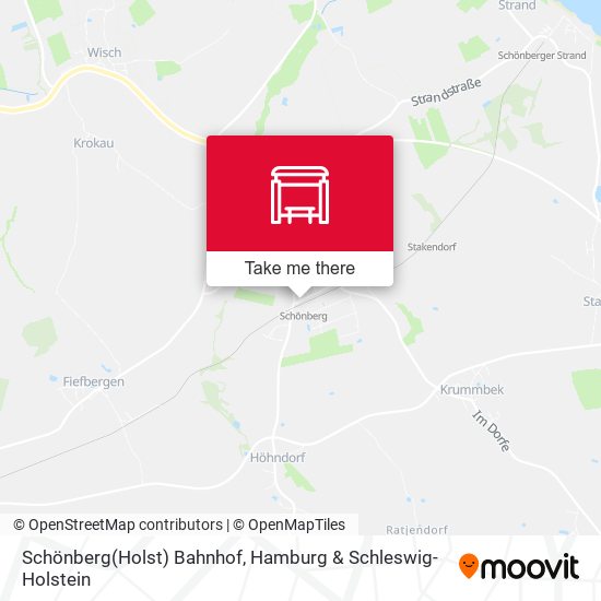 Schönberg(Holst) Bahnhof map