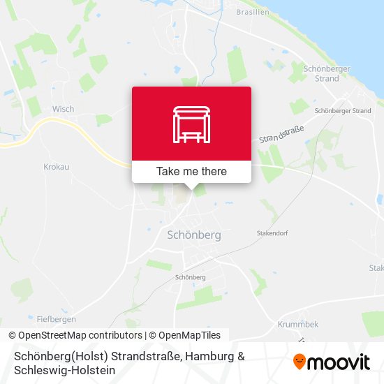 Schönberg(Holst) Strandstraße map