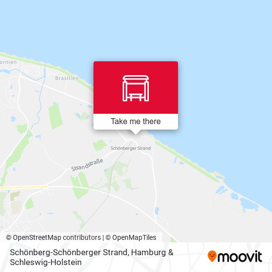 Schönberg-Schönberger Strand map