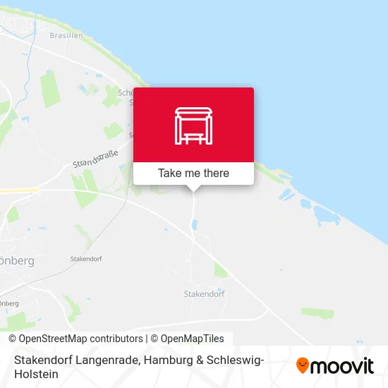 Карта Stakendorf Langenrade