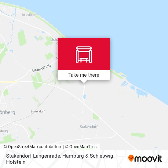 Stakendorf Langenrade map