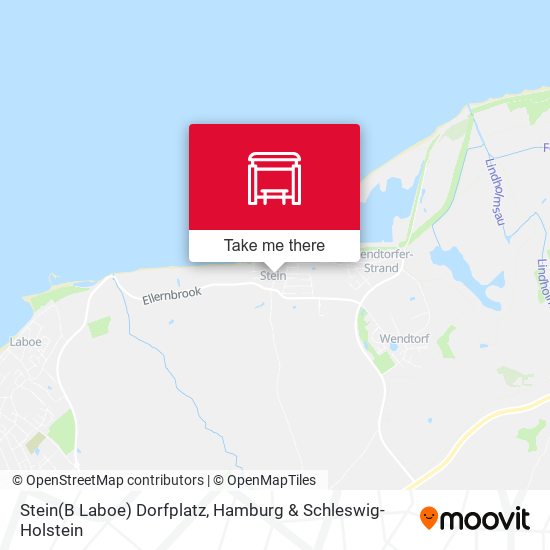Stein(B Laboe) Dorfplatz map