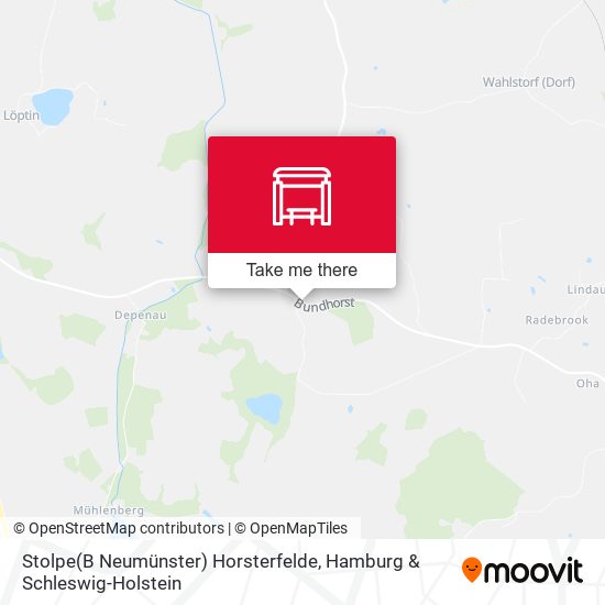 Stolpe(B Neumünster) Horsterfelde map