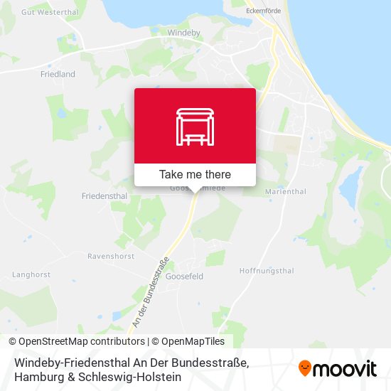 Windeby-Friedensthal An Der Bundesstraße map