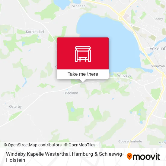 Карта Windeby Kapelle Westerthal