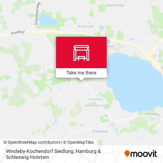 Карта Windeby-Kochendorf Siedlung