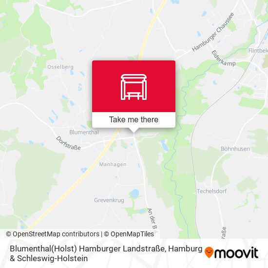 Blumenthal(Holst) Hamburger Landstraße map