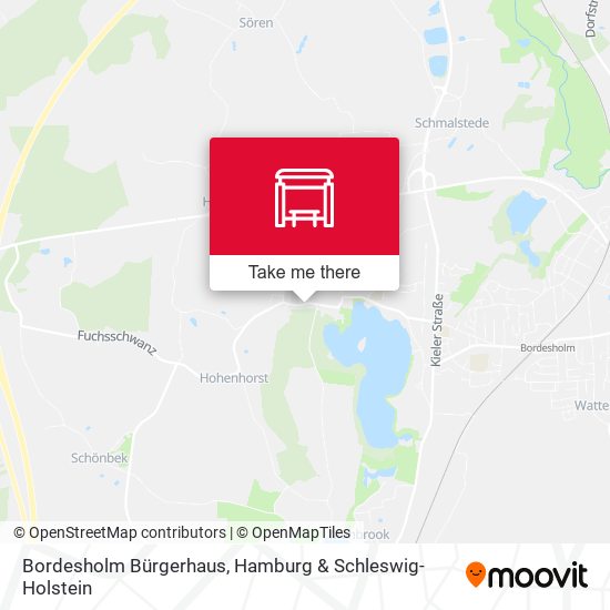 Bordesholm Bürgerhaus map