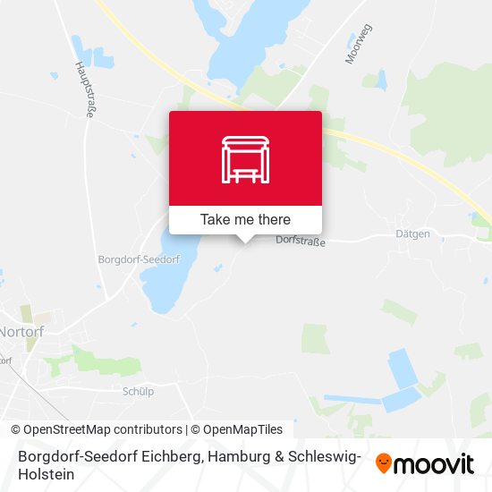 Borgdorf-Seedorf Eichberg map
