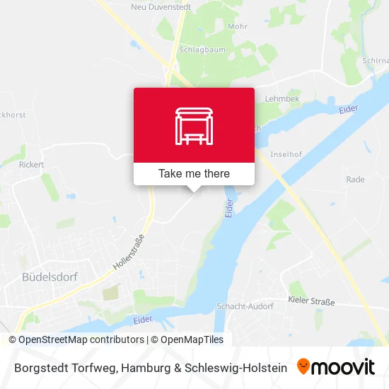 Карта Borgstedt Torfweg