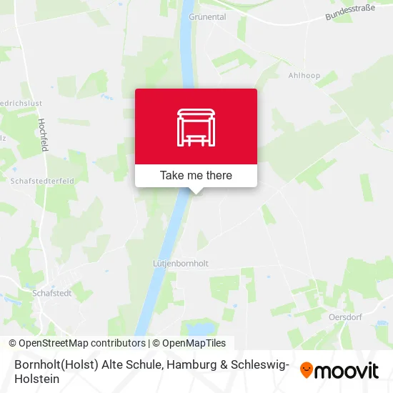 Карта Bornholt(Holst) Alte Schule