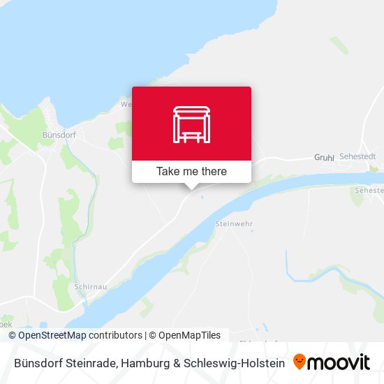 Bünsdorf Steinrade map
