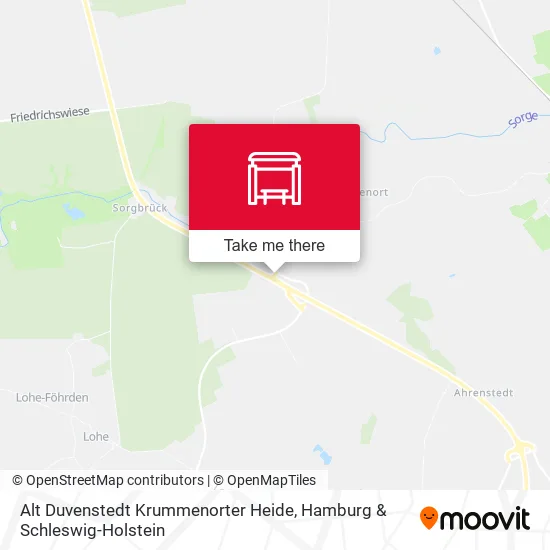 Карта Alt Duvenstedt Krummenorter Heide