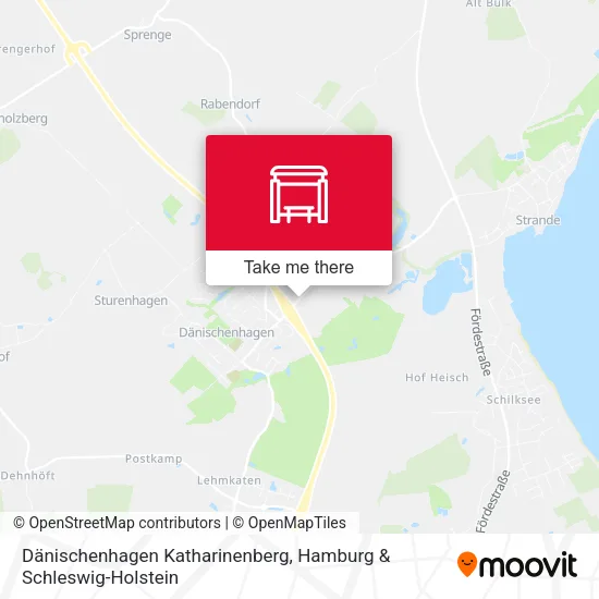 Карта Dänischenhagen Katharinenberg