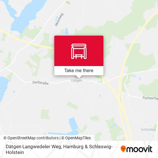 Dätgen Langwedeler Weg map