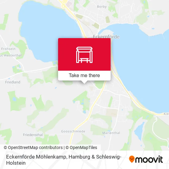 Карта Eckernförde Möhlenkamp