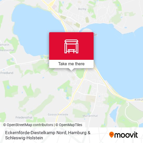 Eckernförde-Diestelkamp Nord map