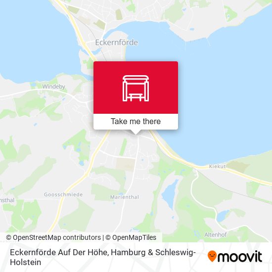 Eckernförde Auf Der Höhe map