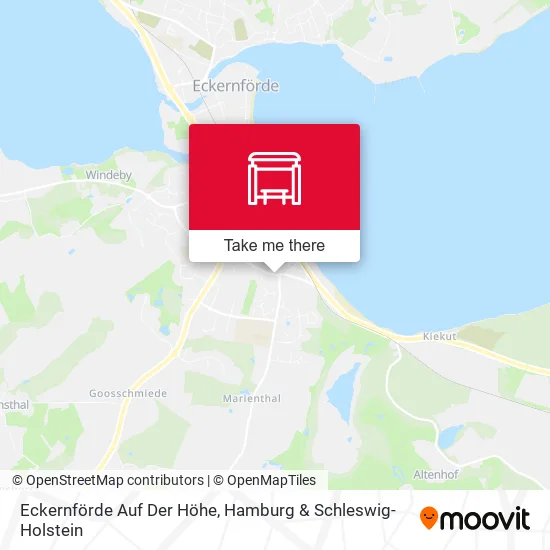 Карта Eckernförde Auf Der Höhe