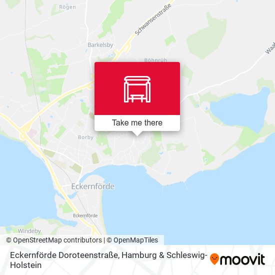 Eckernförde Doroteenstraße map