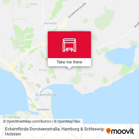 Eckernförde Doroteenstraße map