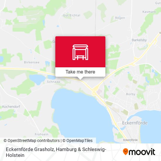 Eckernförde Grasholz map