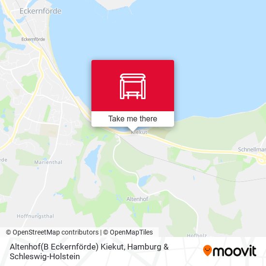 Altenhof(B Eckernförde) Kiekut map