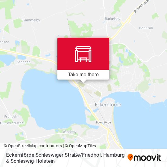 Eckernförde Schleswiger Straße / Friedhof map