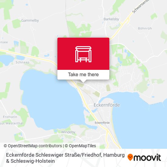 Eckernförde Schleswiger Straße / Friedhof map