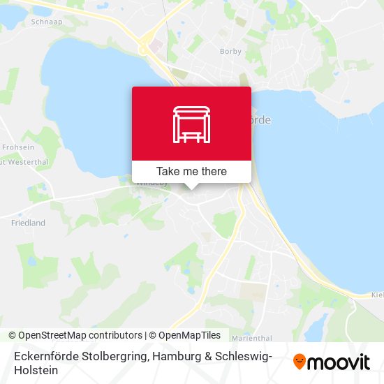 Eckernförde Stolbergring map