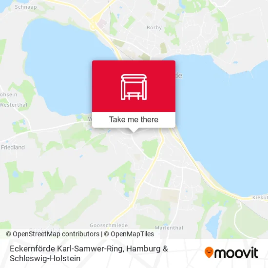 Карта Eckernförde Karl-Samwer-Ring