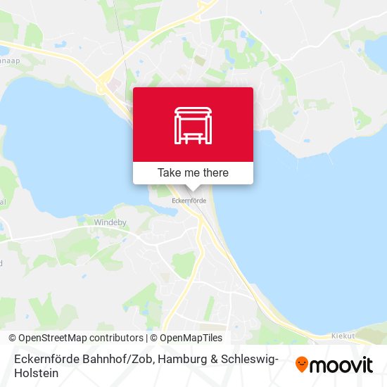Eckernförde Bahnhof/Zob map