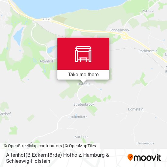 Altenhof(B Eckernförde) Hofholz map