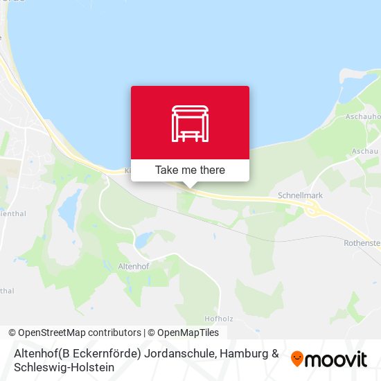 Altenhof(B Eckernförde) Jordanschule map
