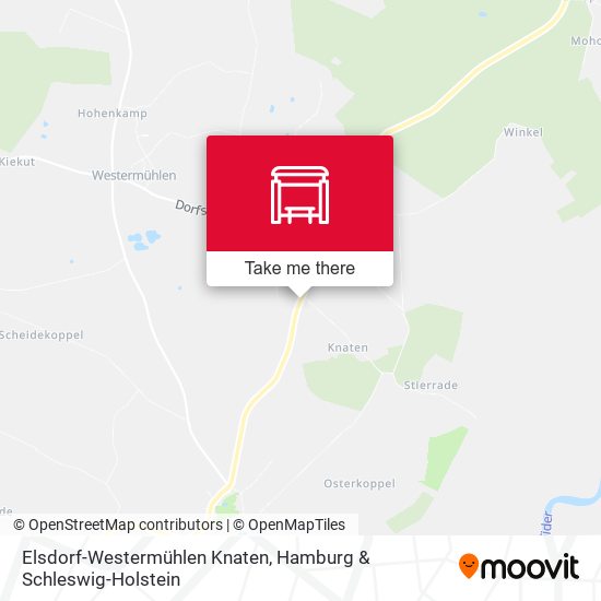 Elsdorf-Westermühlen Knaten map