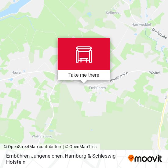 Embühren Jungeneichen map