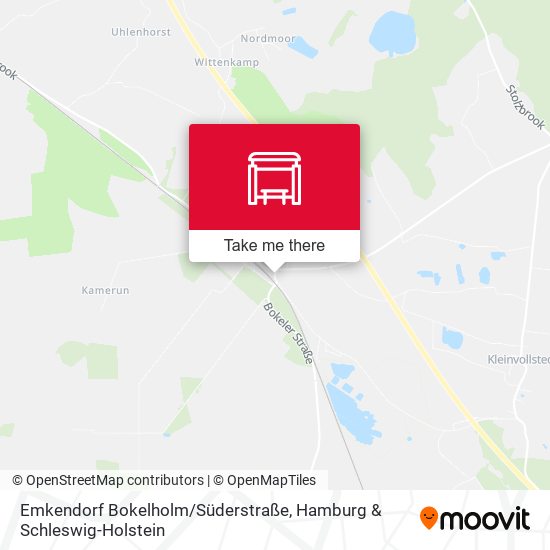 Emkendorf Bokelholm / Süderstraße map